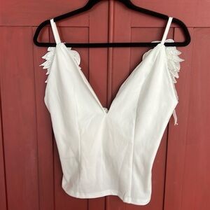 Angel Wing Spaghetti Strap Shirt